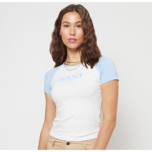 Retro Tiny Tee white / light blue, , Apparel, en , taille: M - Karl Kani - Modalova