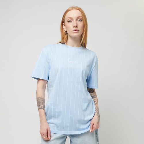 Small Signature Tonal Pinstripe Os Tee light blue, , Apparel, en , taille: L - Karl Kani - Modalova