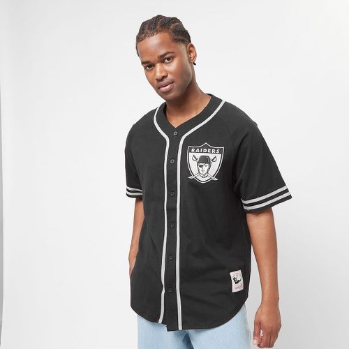 Fashion Cotton Button Front Oakland Raiders, , Apparel, en , taille: M - Mitchell & Ness - Modalova