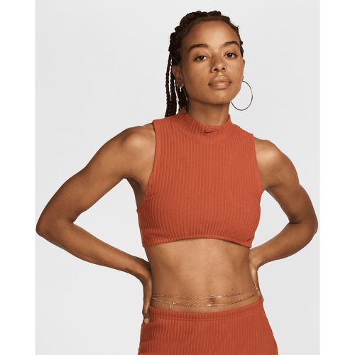 Sportswear Chill Knit Rib Crop Tank, , Tops, en , taille: XS - Nike - Modalova