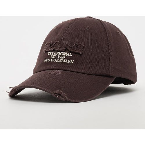 Retro Distressed Dad Cap dark brown, , Casquettes, en , taille: ONE SIZE - Karl Kani - Modalova