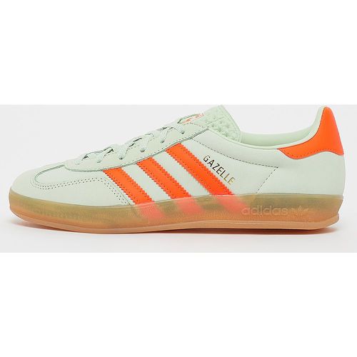 Gazelle Indoor W linen green/solar orange/GUM 3, , Footwear, en , taille: 36.666 - adidas Originals - Modalova