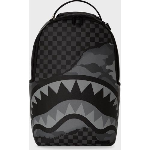 Split up Camo Tear Backpack grey, , Sac à dos, en , taille: ONE SIZE - SPRAYGROUND - Modalova