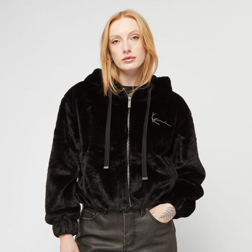 Metal Signature Vegan Fur Zip Hoodie Jacket Femme Hoodies & Sweatshirts Taille XS Vêtements - Karl Kani - Modalova