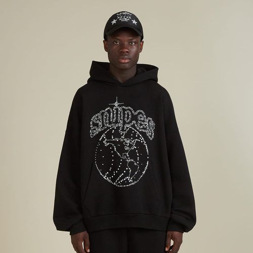 Globe Studs Oversized Hoodie, , Apparel, en , taille: XS - SNIPES - Modalova