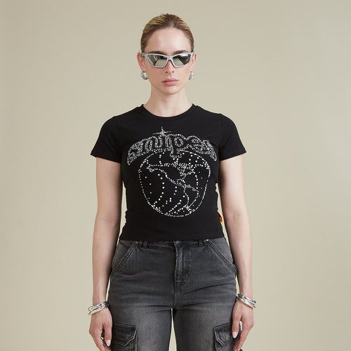 Globe Studs Baby Tee, , Apparel, en , taille: XS - SNIPES - Modalova