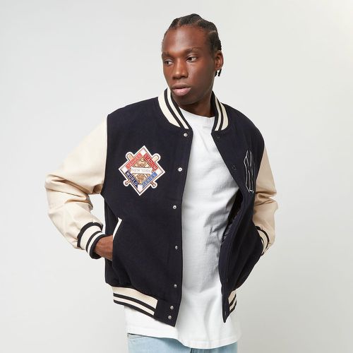 New York Yankees MLB Patch Navy Varsity Jacket, , Vestes Universitaires, en , taille: S - new era - Modalova