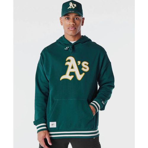 MLB RIB INFILL OS HOODIE oakland athletics dkgltc, , Hoodies & Sweatshirts, en , taille: S - new era - Modalova