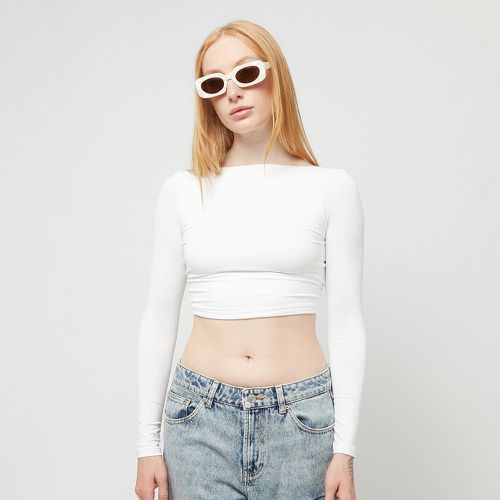 Backless Cropped Longsleeve, , T-shirts à manches longues, en , taille: XS - Decibel - Modalova