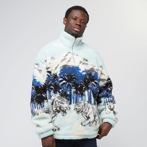 Metal Signature Ice Tiger Teddy Troyer blue, off white, lt b, , Vêtements, en , taille: S - Karl Kani - Modalova