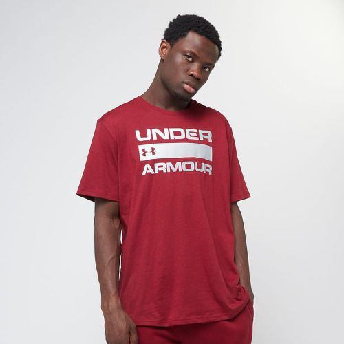 UA TEAM ISSUE WORKDMARK SS cardinal, , T-Shirts & Polos, en , taille: S - Under Armour - Modalova