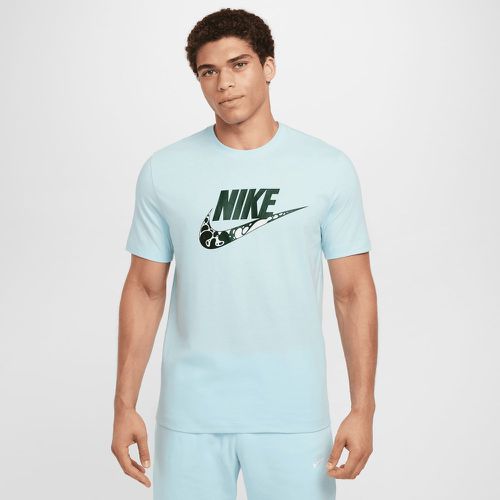 M NSW TEE 12MO FUTURA SP24 glacier blue, , T-Shirts & Polos, en , taille: S - Nike - Modalova