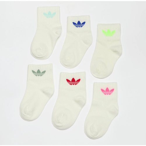 PACK - adicolor Trefoil Ankle Socken Kids Unisex Chaussettes Taille 22-24 Vêtements - adidas Originals - Modalova