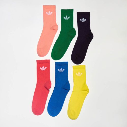PACK - Trefoil Cushion Crew Socks Unisex Chaussettes Taille 37-39 Vêtements - adidas Originals - Modalova