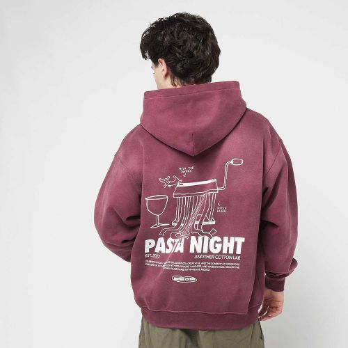 Pasta Night Washed Hoodie Homme Hoodies & Sweatshirts Taille S Vêtements - Another Cotton Lab - Modalova