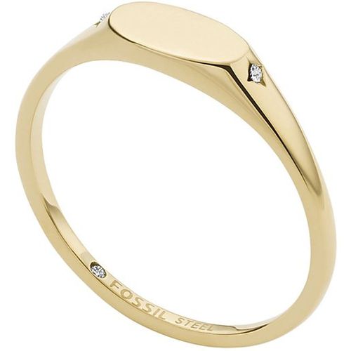 Bague Drew JF04136710 Acier inoxydable - Fossil - Modalova