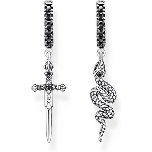 Créoles Rebel at heart CR713-643-11 925 Argent - Thomas Sabo - Modalova