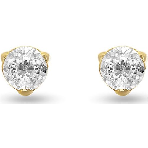 Boucles d'oreilles à fermoir à poussette 88250036 Acier inoxydable - FAVS - Modalova