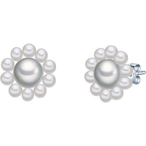 Boucles d'oreilles à fermoir à poussette 50100151 925 Argent - Valero Pearls - Modalova