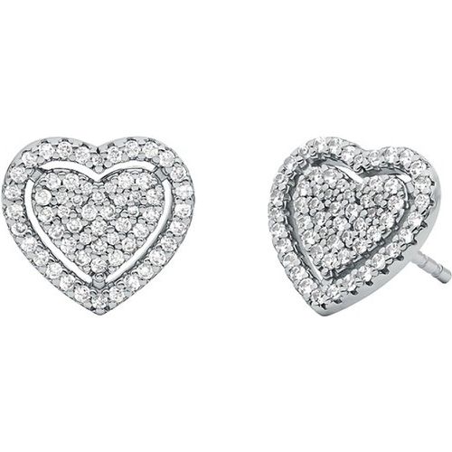 Boucles d'oreilles à fermoir à poussette KORS LOVE MKC1750CZ040 925 Argent - Michael Kors - Modalova