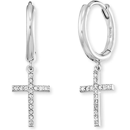 Boucles d'oreilles ERE-LILCROSS-ZI-CR 925 Argent - Engelsrufer - Modalova