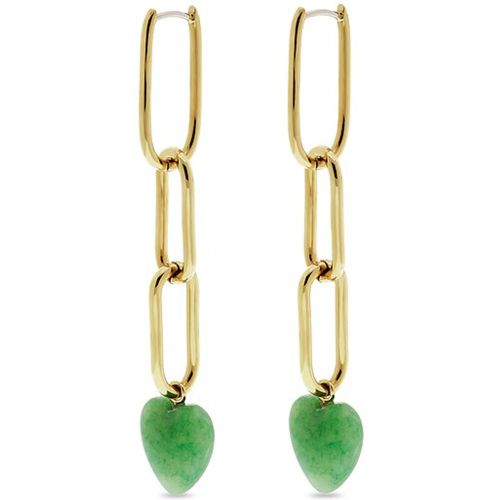 Boucles d'oreilles 89201543 Acier inoxydable, Gemme - GMK Collection - Modalova