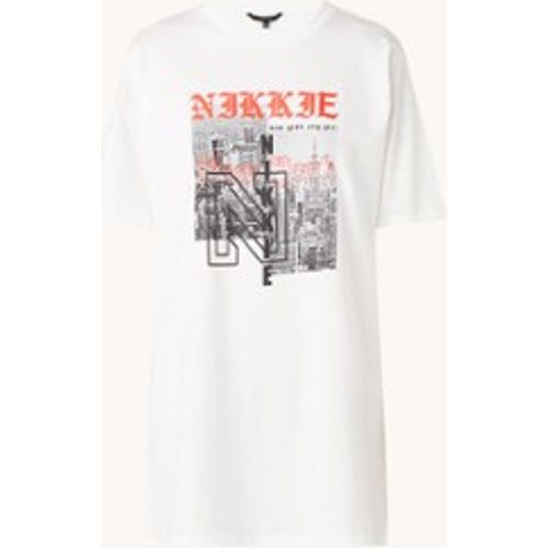 Robe mini-shirt Skyline avec imprimé - NIKKIE - Modalova