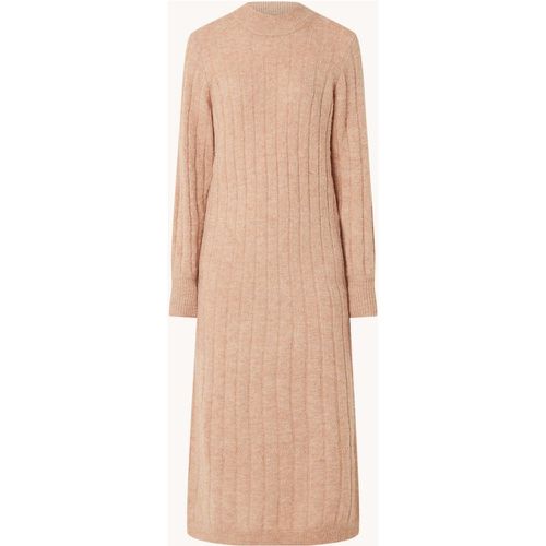 Robe pull midi en grosse maille en laine mélangée - Selected Femme - Modalova