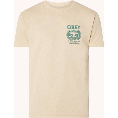 T-shirt WVC avec imprimé logo et imprimé au dos - Obey - Modalova