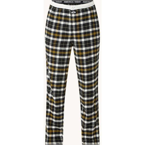 Pantalon de pyjama Nathan à carreaux - America Today - Modalova