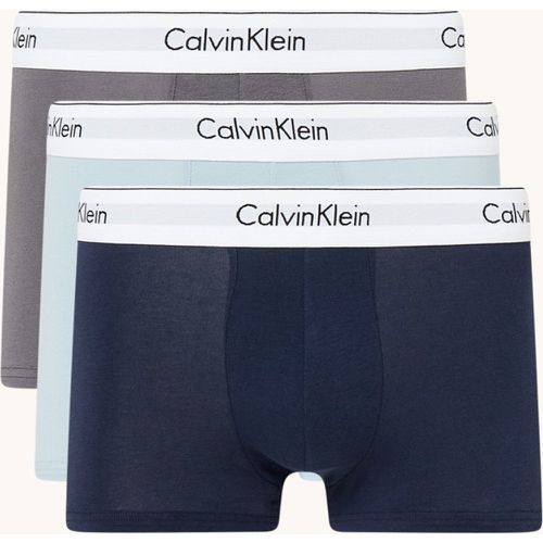 Boxer en coton stretch moderne en pack de 3 - Calvin Klein - Modalova
