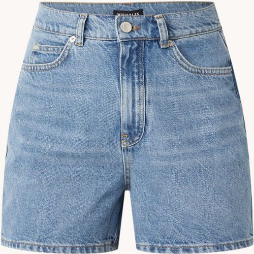 Short en jean coupe droite taille haute - Whistles - Modalova