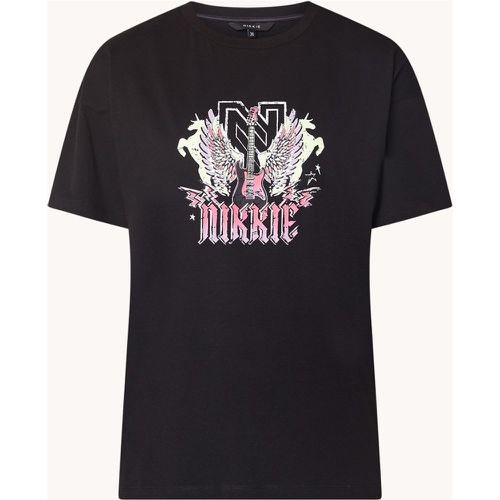 T-shirt Colorful Rock avec imprimé logo - NIKKIE - Modalova