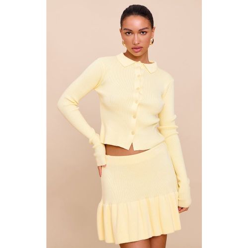 Haut en maille tricot Boutonné - PrettyLittleThing - Modalova