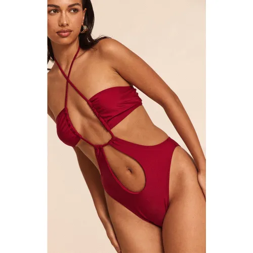 Maillot de bain découpé - PrettyLittleThing - Modalova