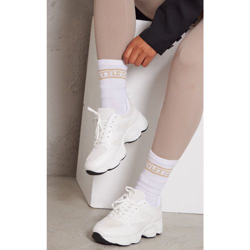 Chaussettes blanches scintillantes - PrettyLittleThing - Modalova