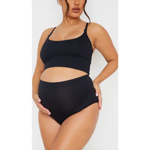 Maternité Culotte de grossesse détail sans coutures à bande de support - PrettyLittleThing - Modalova