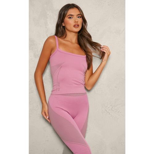 PLT Sport Débardeur de sport en jacquard sans coutures - PrettyLittleThing - Modalova