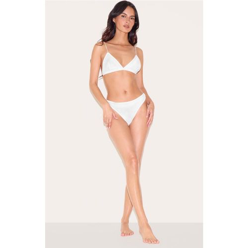 String basique en mesh blanc, Blanc - PrettyLittleThing - Modalova