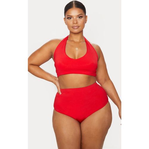 PLT Recycle Plus- Haut de maillot de bain dos nu et bas taille haute - PrettyLittleThing - Modalova