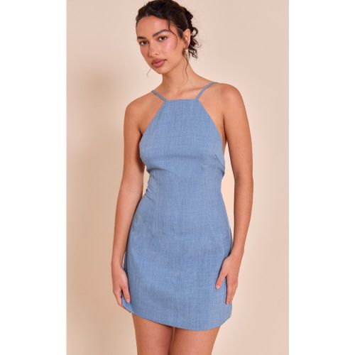 Mini robe trapèze tissée à dos nu - PrettyLittleThing - Modalova