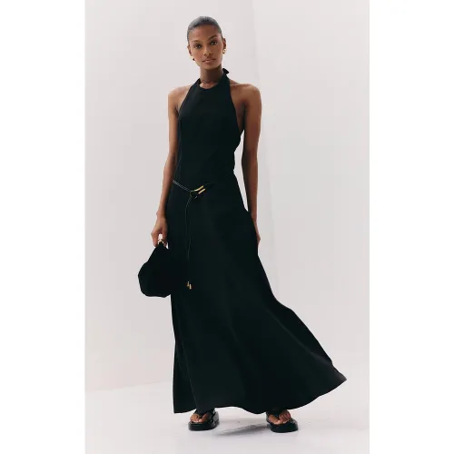 Robe de tailleur longue à dos nu - PrettyLittleThing - Modalova