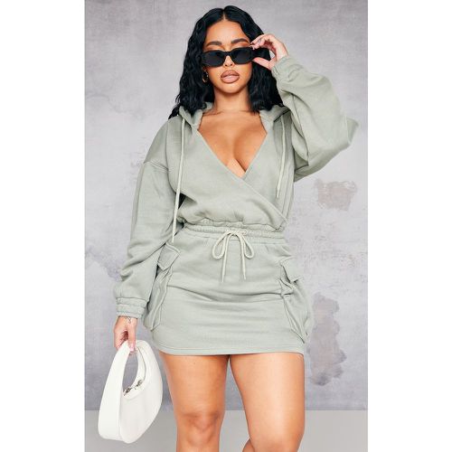 Shape Robe pull cache-coeur style utilitaire à décolleté et poches - PrettyLittleThing - Modalova