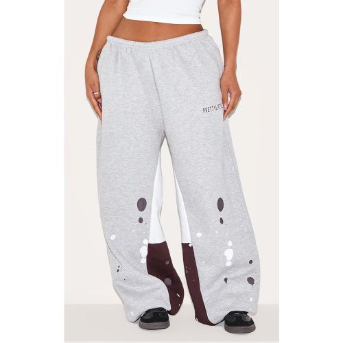 Shape Jogging large à détail tâche de peinture - PrettyLittleThing - Modalova