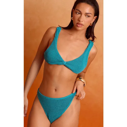 Bas de maillot de bain tanga crêpé - PrettyLittleThing - Modalova