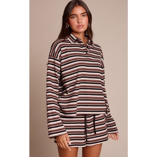 Short très doux à rayures | Taille 40 - PrettyLittleThing - Modalova