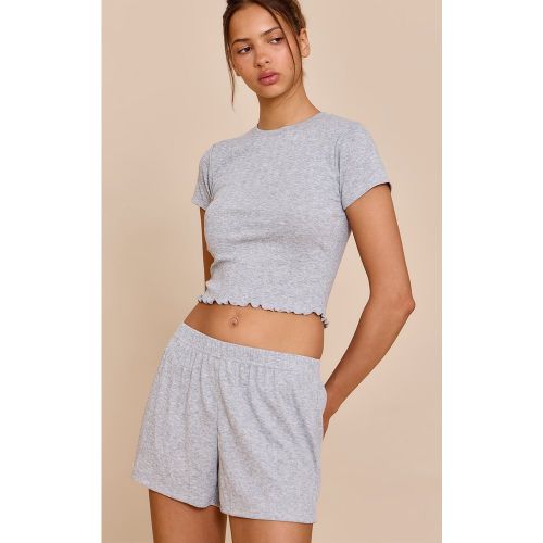 Top de pyjama en maille pointelle - PrettyLittleThing - Modalova