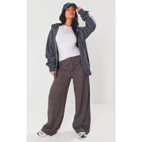 Pantalon de tailleur deluxe coupe droite avec plis devant - PrettyLittleThing - Modalova