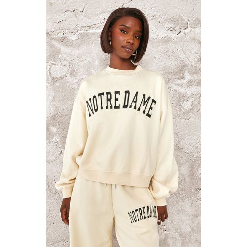 Tall Sweat oversize imprimé "Notre Dame" - PrettyLittleThing - Modalova