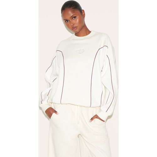 Sweat à logo Sport Collective et lisérés contrastants - PrettyLittleThing - Modalova